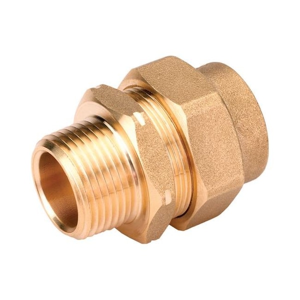 Home-Flex Home-Flex 4884060 0.5 in. dia. Brass Male Adapter 4884060 - main